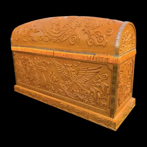 Áo quan gói Tôn Quý, gỗ Gõ Đỏ hoặc Căm Xe Nam Phi