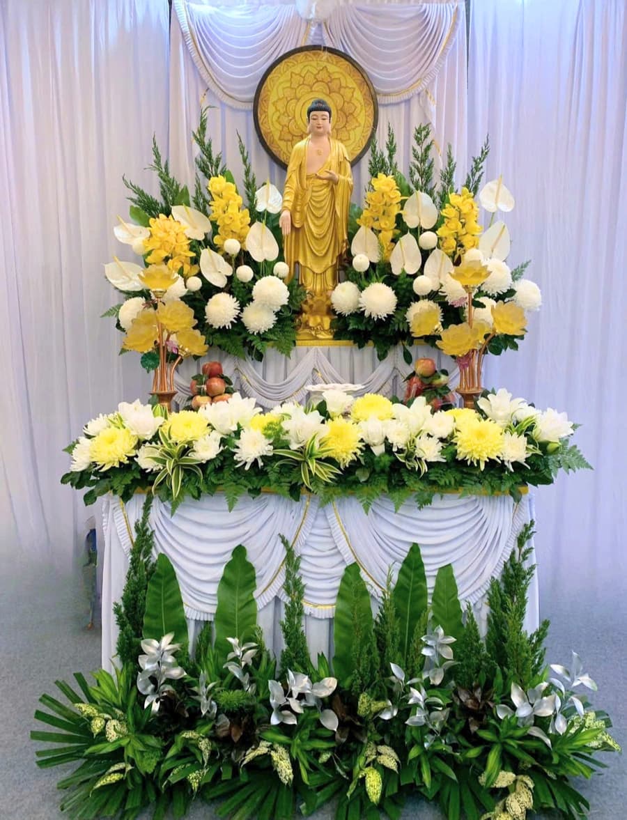 Không gian hỏa táng trang nghiêm do Vĩnh Thịnh Gia thực hiện