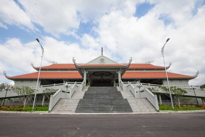 sảnh tháp long thọ củ chi